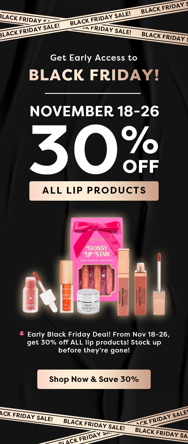 Lip 30% off